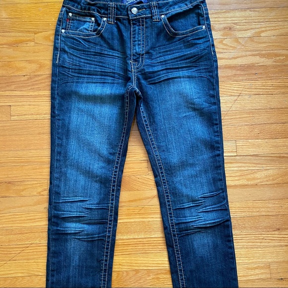 SEVEN7 DARK WASH JEANS - Picture 11 of 12